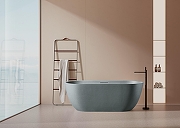 Ванна из искусственного камня AltroBagno Bruna 170x75 090202 цвет Серый гранит-1