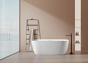 Ванна из искусственного камня AltroBagno Luciana 170x80 090221 цвет Белый-2