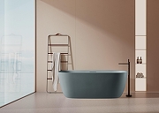 Ванна из искусственного камня AltroBagno Luciana 170x80 090222 цвет Серый гранит-1