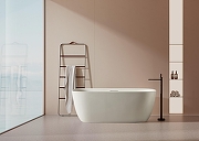 Ванна из искусственного камня AltroBagno Luciana 170x80 090223 цвет Кремовый-6