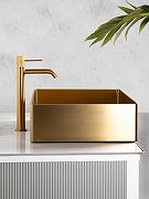 Раковина-чаша AltroBagno Accordo 50 001009 OrSp цвет Золото матовое-9