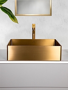 Раковина-чаша AltroBagno Accordo 50 001009 OrSp цвет Золото матовое-10