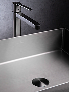 Раковина-чаша AltroBagno Astro 51 001018 MtGr цвет Оружейная сталь-3