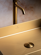 Раковина-чаша AltroBagno Astro 51 001017 OrSp цвет Золото матовое-4