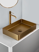 Раковина-чаша AltroBagno Astro 51 001017 OrSp цвет Золото матовое-6