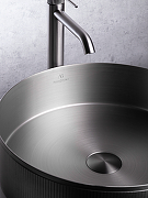 Раковина-чаша AltroBagno Costoso 40 001006 MtGr цвет Оружейная сталь-3