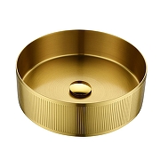 Раковина-чаша AltroBagno Costoso 40 001005 OrSp цвет Золото матовое