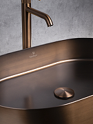 Раковина-чаша AltroBagno Eterno 59 001028 BrAn цвет Состаренная бронза-3