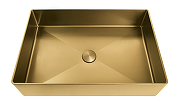 Раковина-чаша AltroBagno Solido 60 001021 OrSp цвет Золото матовое