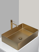 Раковина-чаша AltroBagno Solido 60 001021 OrSp цвет Золото матовое-2