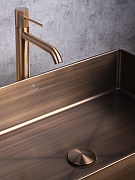 Раковина-чаша AltroBagno Solido 60 001024 BrAn цвет Состаренная бронза-3