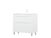 Тумба под раковину Corozo Юта 85 SD-00000398 цвет Белый-3