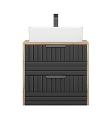 Тумба под раковину Corozo Инди 60 SD-00001360 цвет Серый