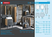 Тумба под раковину Corozo Инди 60 SD-00001360 цвет Серый-15