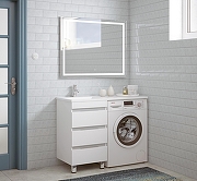 Тумба под раковину Corozo Джерси 50 SD-00001627 цвет Белый-1