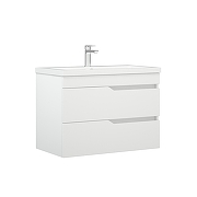 Тумба под раковину Corozo Теона 70 SD-00001949 подвесная цвет Белый-4