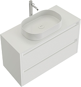 Тумба под раковину Allen Brau Fantasy 2.0 80 1.11001.WM2.0 подвесная цвет Белый матовый-3
