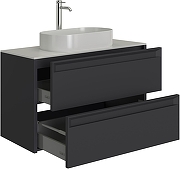 Тумба под раковину Allen Brau Fantasy 2.0 118,4 1.11005.AM2.0 подвесная цвет Антрацит матовый