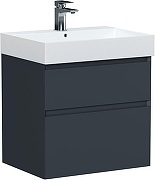 Тумба под раковину Allen Brau Infinity 59 1.210024.AM подвесная цвет Антрацит матовый