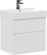 Тумба под раковину Allen Brau Infinity 59 1.210024.WM подвесная цвет Белый матовый