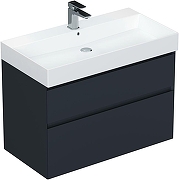 Тумба под раковину Allen Brau Infinity 84,4 1.210026.AM подвесная цвет Антрацит матовый-3