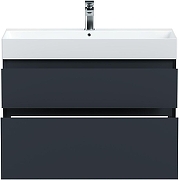 Тумба под раковину Allen Brau Infinity 84,4 1.210026.AM подвесная цвет Антрацит матовый-5