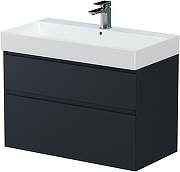 Тумба под раковину Allen Brau Infinity 84,4 1.210026.AM подвесная цвет Антрацит матовый-9