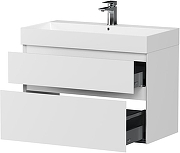 Тумба под раковину Allen Brau Infinity 84,4 1.210026.WM подвесная цвет Белый матовый-7