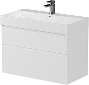 Тумба под раковину Allen Brau Infinity 84,4 1.210026.WM подвесная цвет Белый матовый-9