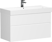 Тумба под раковину Allen Brau Infinity 96,6 1.210027.WM подвесная цвет Белый матовый-5