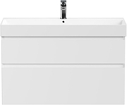 Тумба под раковину Allen Brau Infinity 96,6 1.210027.WM подвесная цвет Белый матовый-7