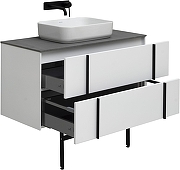 Тумба под раковину Allen Brau Reality 120 1.32008.WM подвесная цвет Белый матовый-14