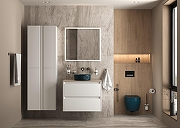 Зеркало Allen Brau Activity 80 1.340027.WM с подсветкой с сенсорным выключателем с подогревом цвет Белый матовый-4