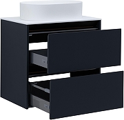 Тумба под раковину Allen Brau Activity 70 1.34003.AM подвесная цвет Антрацит матовый+Черный браш-3