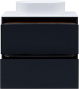 Тумба под раковину Allen Brau Activity 80 1.34004.AM подвесная цвет Антрацит матовый+Черный браш-11