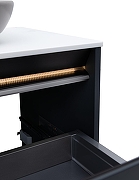 Тумба под раковину Allen Brau Activity 90 1.34005.AM подвесная цвет Антрацит матовый+Черный браш-7