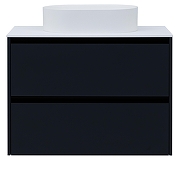 Тумба под раковину Allen Brau Activity 90 1.34005.AM подвесная цвет Антрацит матовый+Черный браш-3