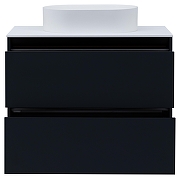 Тумба под раковину Allen Brau Activity 90 1.34005.AM подвесная цвет Антрацит матовый+Черный браш-10