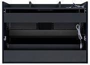 Тумба под раковину Allen Brau Activity 90 1.34005.AM подвесная цвет Антрацит матовый+Черный браш-18