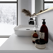 Тумба под раковину Allen Brau Activity 100 1.34006.WM подвесная цвет Белый матовый+Черный браш-16