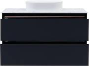 Тумба под раковину Allen Brau Activity 120 1.34007.AM подвесная цвет Антрацит матовый+Черный браш-11