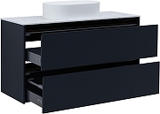 Тумба под раковину Allen Brau Activity 120 1.34007.AM подвесная цвет Антрацит матовый+Черный браш-13