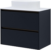 Тумба под раковину Allen Brau Activity 80 1.34012.AM подвесная цвет Антрацит матовый+Олива браш-14