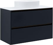 Тумба под раковину Allen Brau Activity 100 1.34014.AM подвесная цвет Антрацит матовый+Олива браш