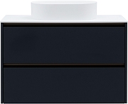 Тумба под раковину Allen Brau Activity 100 1.34014.AM подвесная цвет Антрацит матовый+Олива браш-15