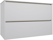 Тумба под раковину Allen Brau Activity 100 1.34014.WM подвесная цвет Белый матовый+Олива браш