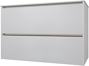 Тумба под раковину Allen Brau Activity 100 1.34014.WM подвесная цвет Белый матовый+Олива браш-1