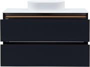 Тумба под раковину Allen Brau Activity 120 1.34015.AM подвесная цвет Антрацит матовый+Олива браш-11