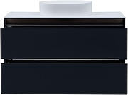 Тумба под раковину Allen Brau Activity 120 1.34015.AM подвесная цвет Антрацит матовый+Олива браш-12