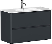 Тумба под раковину Allen Brau Gravity 99 1.370010.AM подвесная цвет Антрацит матовый